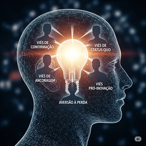 Imagem para o questionário Análise Focada: 5 Vieses Chave da Inovação